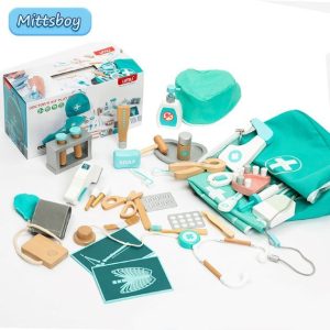 Bolsa para jugar al doctor niños de 4 años